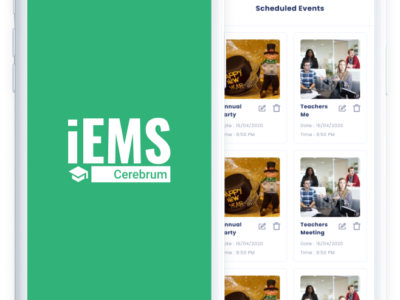 Screenshot of Cerebrum Education Management System