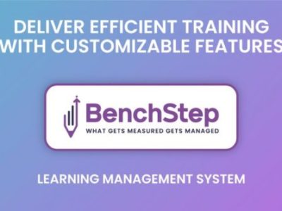 Screenshot of BenchStep LMS