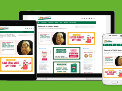 Screenshot of Reward Gateway