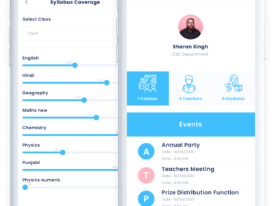 Screenshot of Cerebrum Education Management System