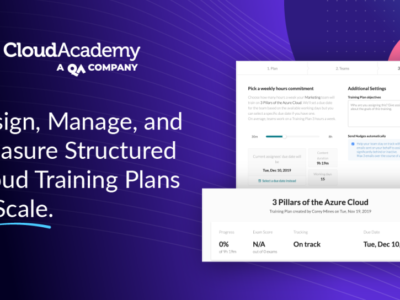 Screenshot of Cloud Academy