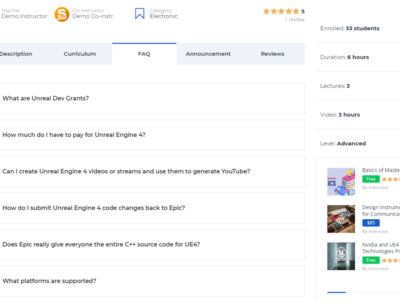 Screenshot of MasterStudy LMS WordPress Plugin