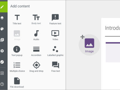 Screenshot of Nimble Author