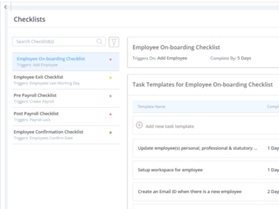 Screenshot of greytHR