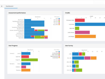 Screenshot of MapleLMS