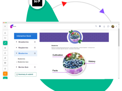 Screenshot of Pluto LMS