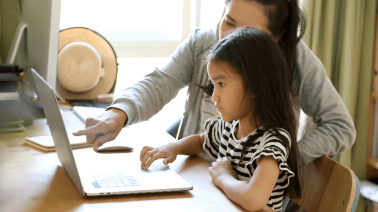 Parents, Children, And Online Learning