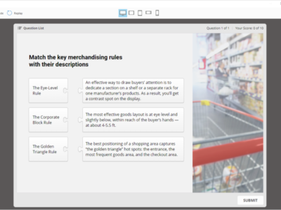 Screenshot of iSpring QuizMaker