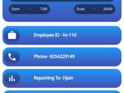 Screenshot of EZHRM-A Complete HRM & Payroll Management software
