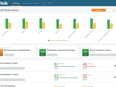 Screenshot of UPtick