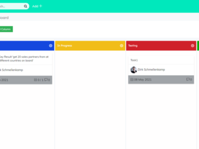 Screenshot of FlowyTeam