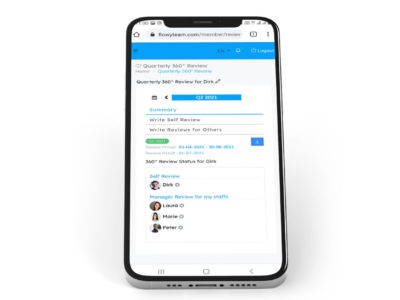 Screenshot of FlowyTeam