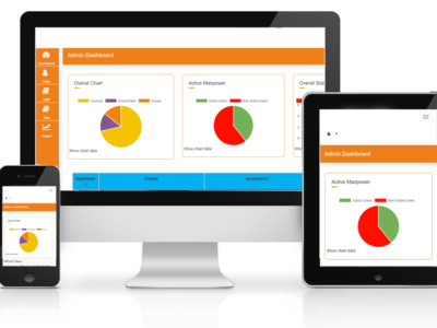 Screenshot of GOLS LMS