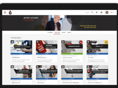 Screenshot of Rockstar Learning Platform