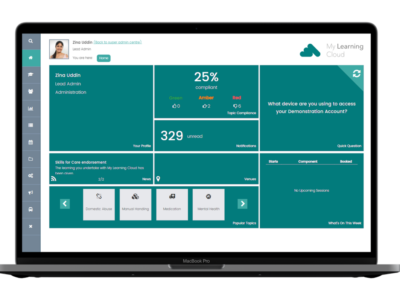 Screenshot of My Learning Cloud