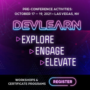 DevLearn 2021 Workshops And Certificate Programs