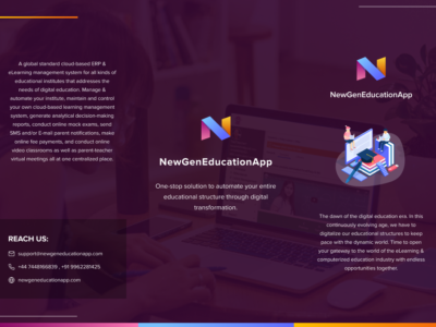 Screenshot of NewGenEducationApp