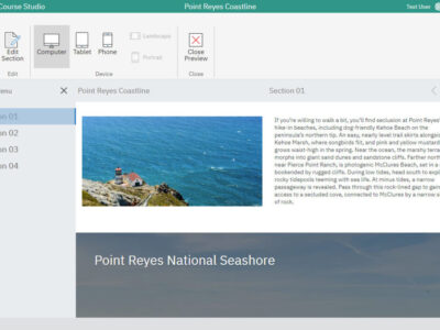 Screenshot of Instruct Suite