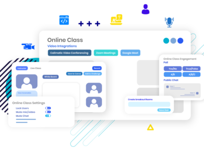Screenshot of Calimatic Edtech