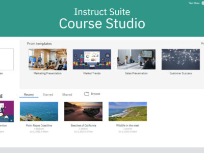 Screenshot of Instruct Suite