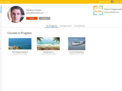 Screenshot of Instruct Suite