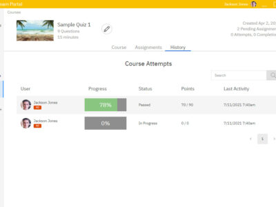 Screenshot of Instruct Suite