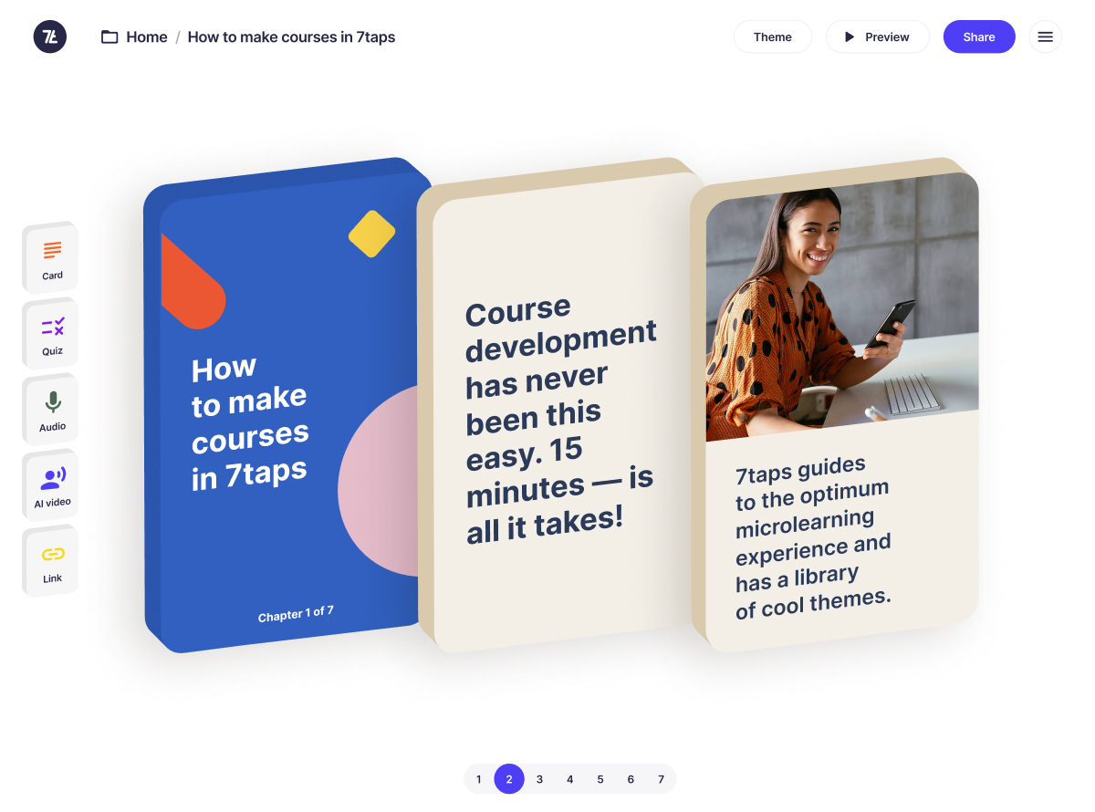 7taps Microlearning: Features, Price, Reviews & Rating - ELearning Industry