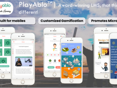 Screenshot of PlayAblo LMS