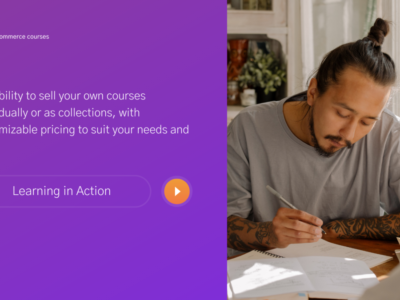 Screenshot of eLeaP LMS