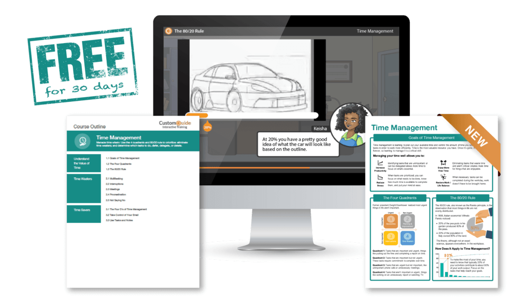 CustomGuide Releases Time Management Course - ELearning Industry