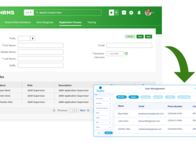 Screenshot of Paradiso LMS