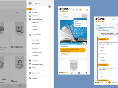 Screenshot of CoreAchieve