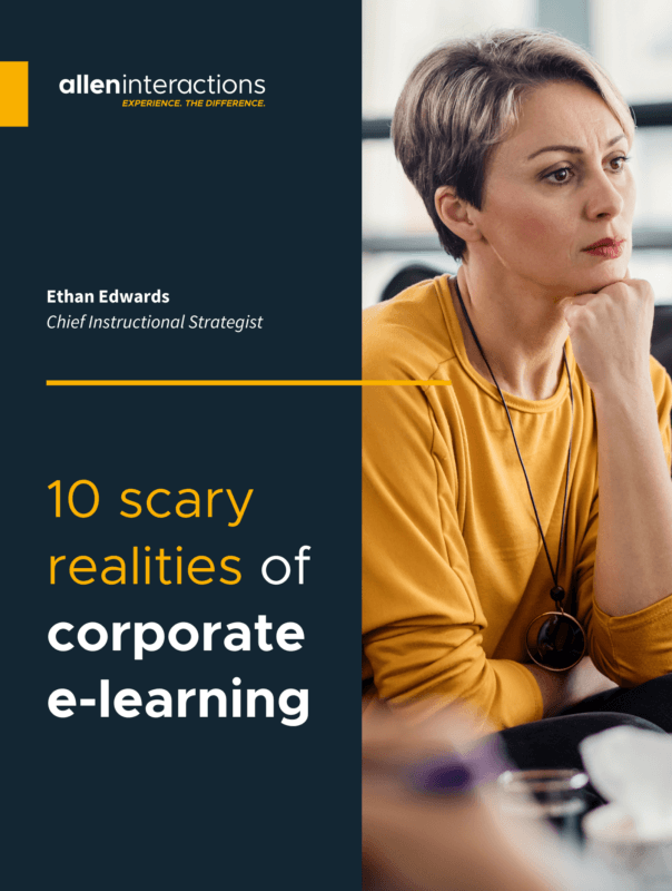 10 scary realities of corporate e-learning e-book