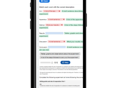 Screenshot of Lightbulb VLE
