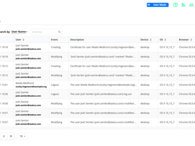 Screenshot of My Learning Hub