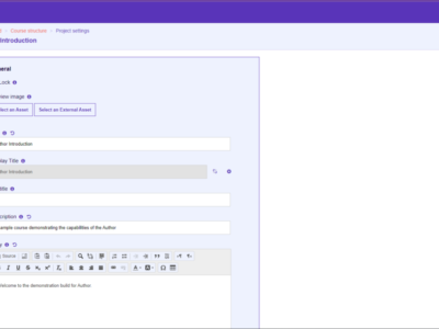 Screenshot of Workbit Author