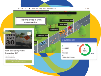 Screenshot of TraineryLMS