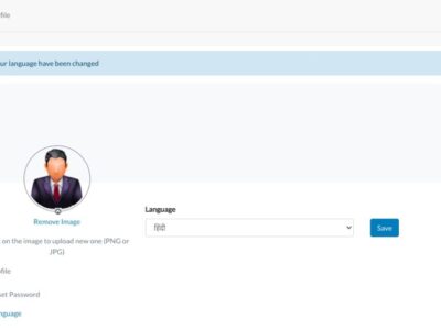 Screenshot of MindScroll LMS