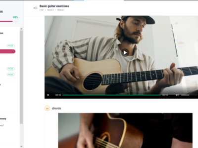 Screenshot of TrainerCentral