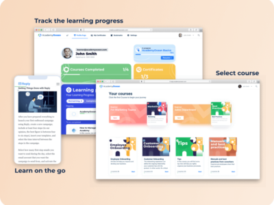 Screenshot of AcademyOcean