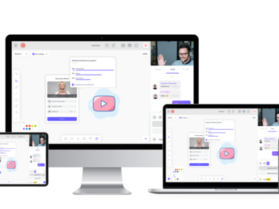Screenshot of BrainCert Virtual Classroom