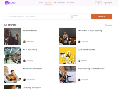 Screenshot of TrainerCentral