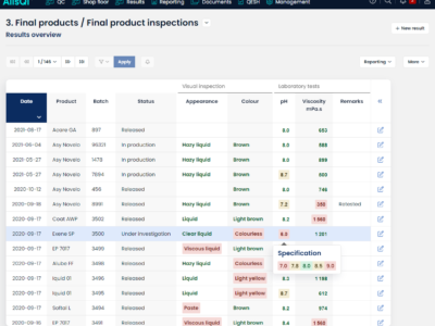 Screenshot of AlisQI