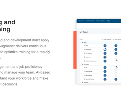 Screenshot of Augmentir