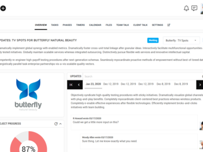 Screenshot of SuiteDash