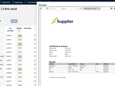Screenshot of AlisQI