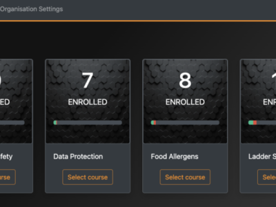 Screenshot of Starlight LMS