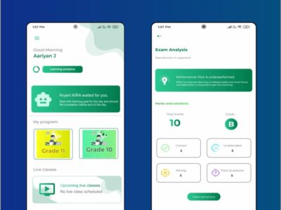 Screenshot of e-khool LMS