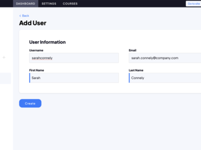 Screenshot of Learnum - Create & Sell Courses Online