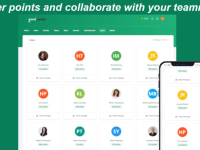 Screenshot of GoodWorky